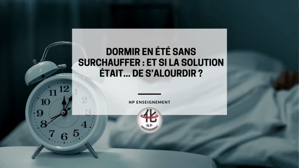 En période de canicule, le sommeil devient difficile. Découvrez comment la couverture lestée peut aider à ralentir les fonctions corporelles et faciliter l'endormissement, même sous la chaleur.