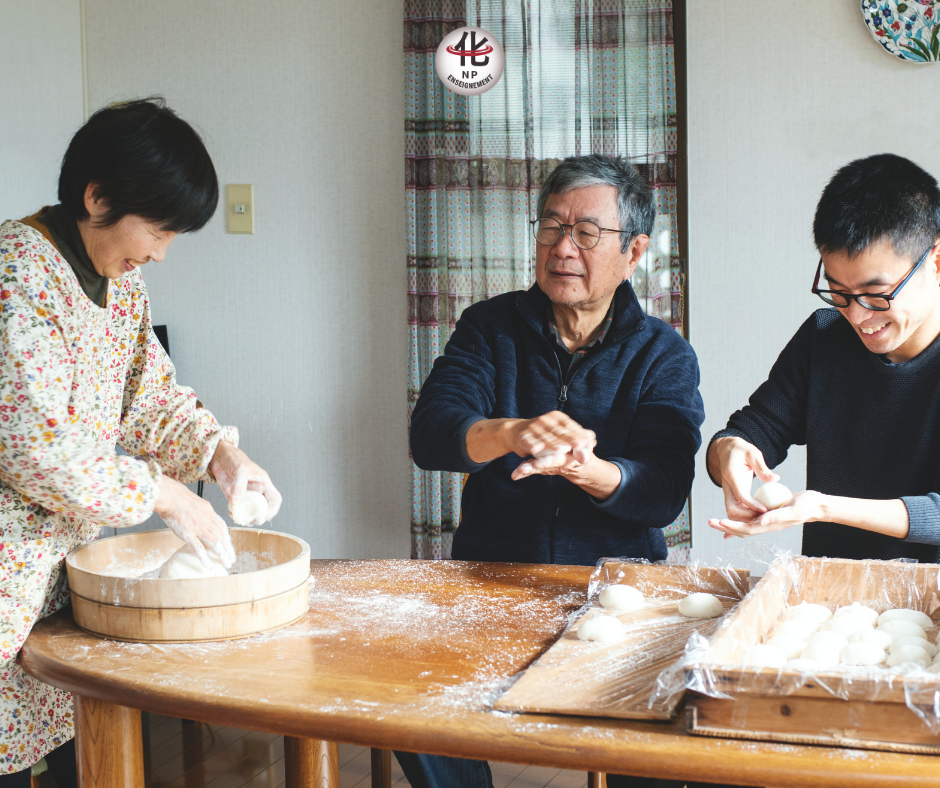 Raviolis chinois jiaozi préparation Nouvel An chinois