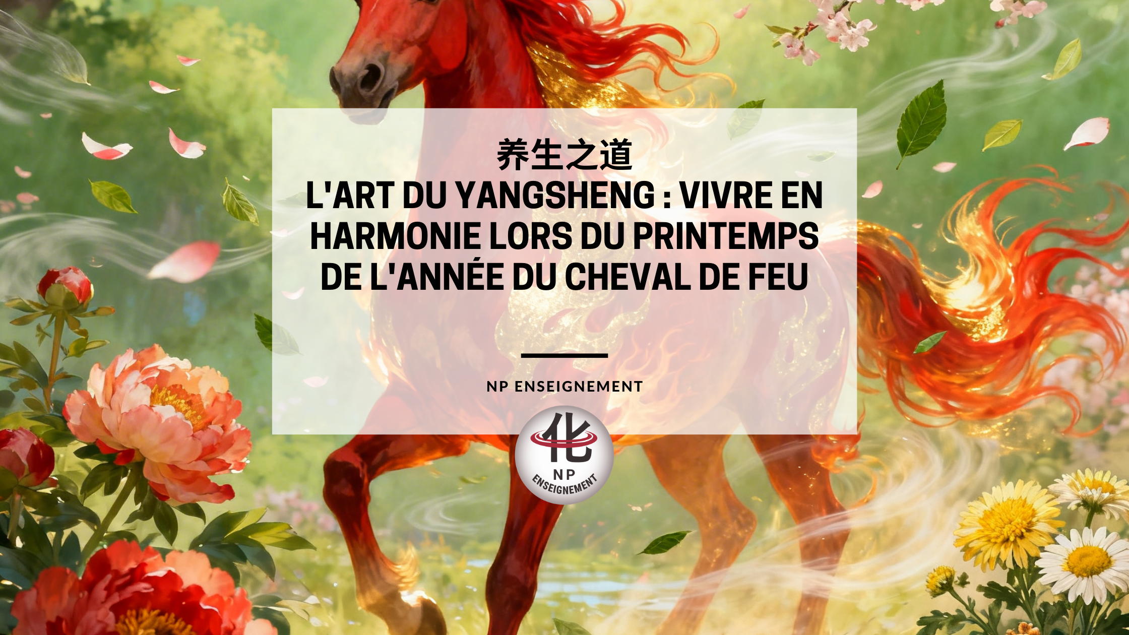 yangsheng printemps, qigong nature, médecine chinoise printemps, cheval de feu 2026