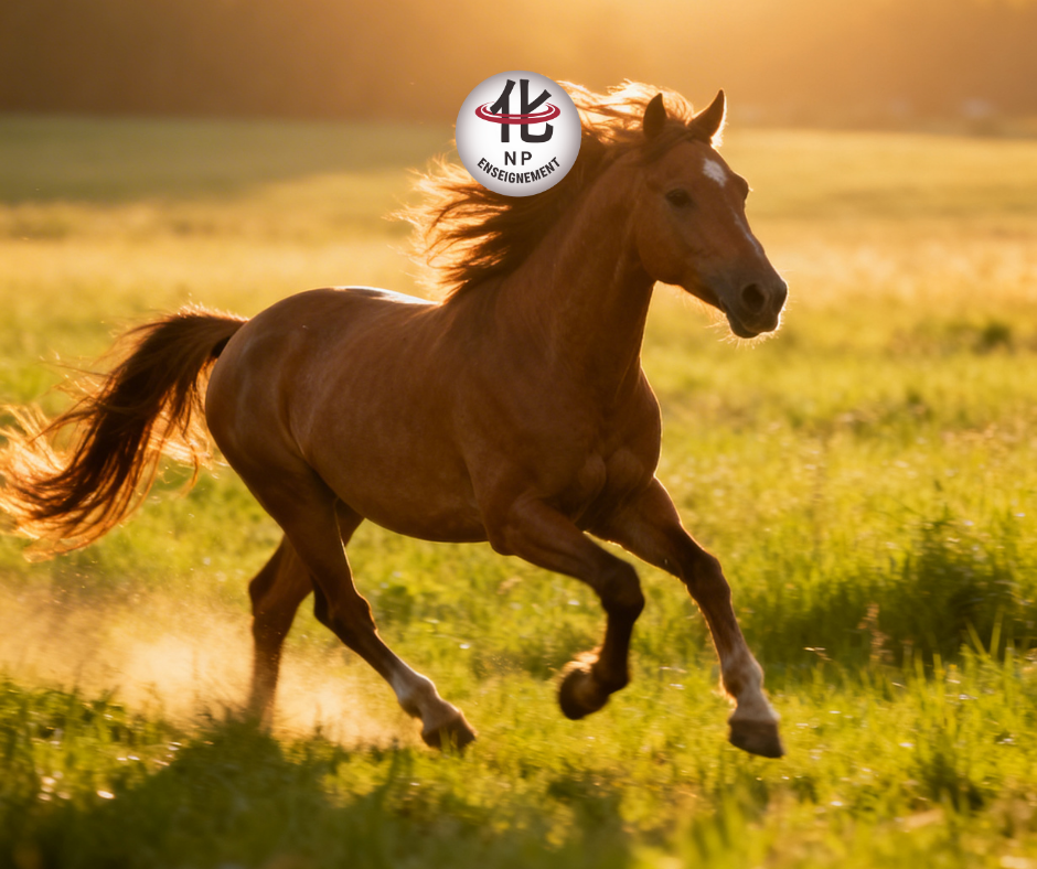 caractère chinois 火 (Feu) caractère 马 (Cheval)