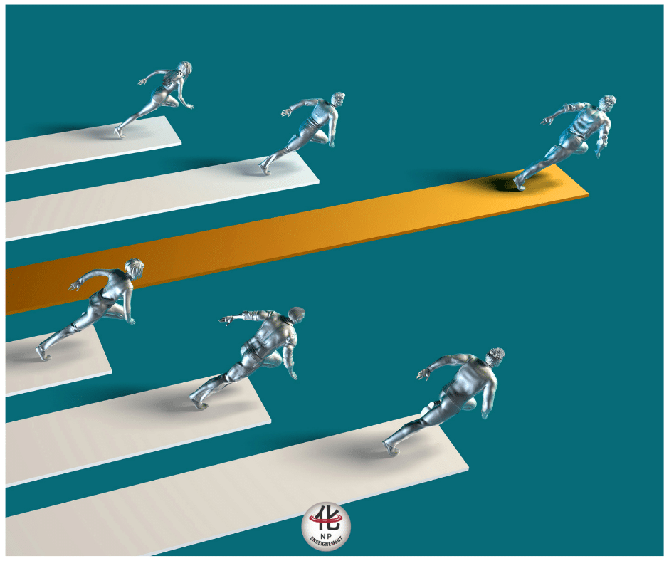 Athlète après un effort intense symbolisant la recherche de performance et les limites du corps humain
